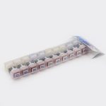 Boton transp. led tricolor x 20 u/n.